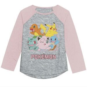Jumping Beans Pokémon Long Sleeve Graphic Tee